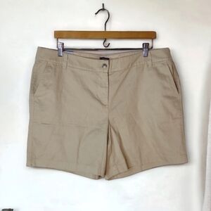J. Crew High Waist Tan Shorts